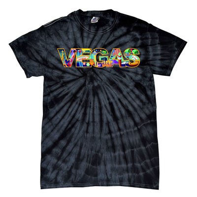 Vegas - Las Vegas Logo Tie-Dye T-Shirt