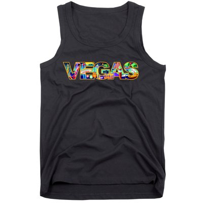 Vegas - Las Vegas Logo Tank Top