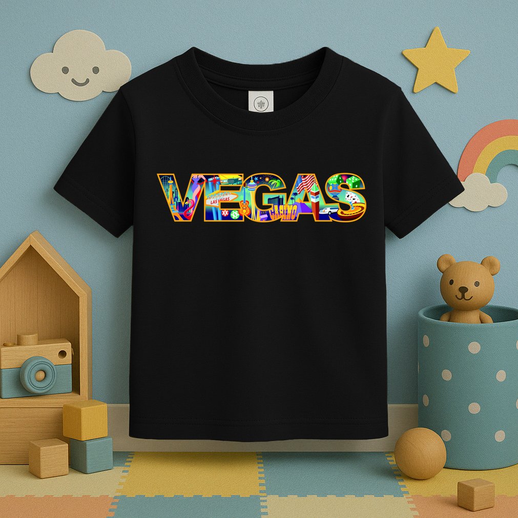 Vegas - Las Vegas Logo Toddler T-Shirt
