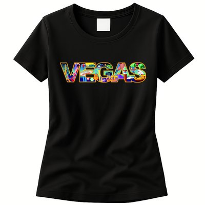 Vegas - Las Vegas Logo Womens T-Shirt