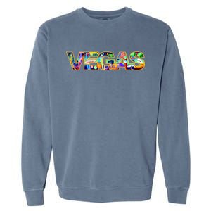 Vegas - Las Vegas Logo Garment-Dyed Sweatshirt