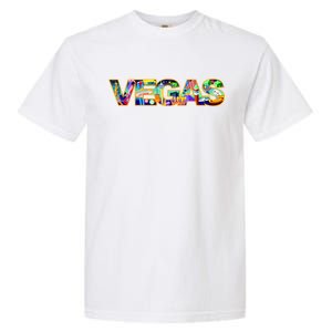 Vegas - Las Vegas Logo Garment-Dyed Heavyweight T-Shirt