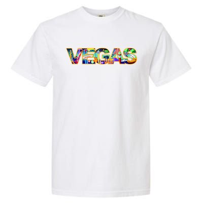 Vegas - Las Vegas Logo Garment-Dyed Heavyweight T-Shirt