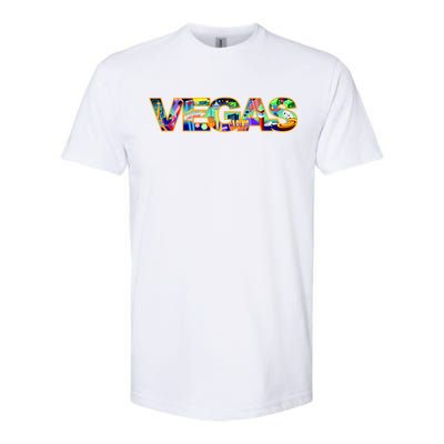 Vegas - Las Vegas Logo Softstyle® CVC T-Shirt