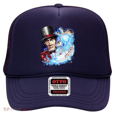 Vegas Magician High Crown Mesh Back Trucker Hat
