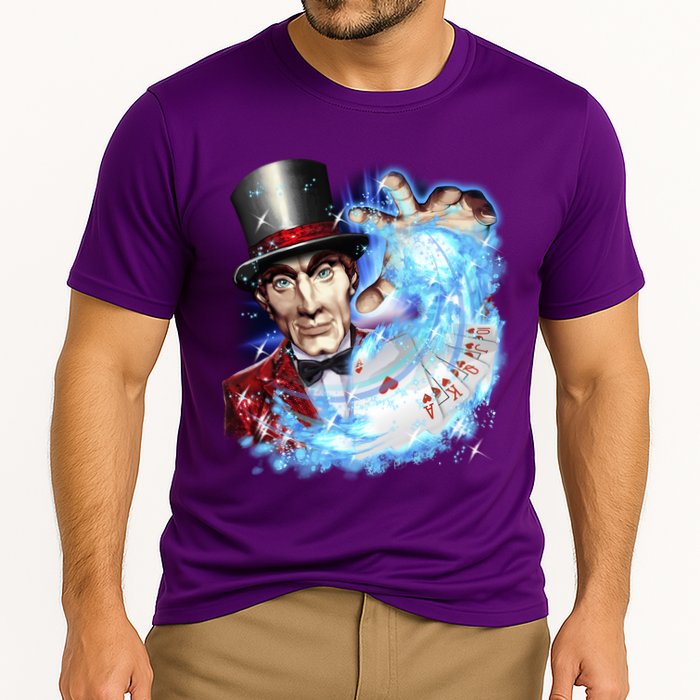 Vegas Magician Cooling Performance Crew T-Shirt