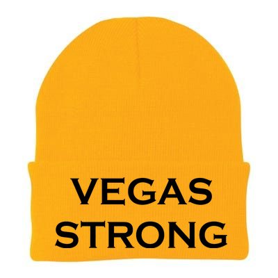 Vegas Strong Knit Cap Winter Beanie