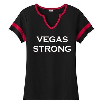 Vegas Strong Ladies Halftime Notch Neck Tee