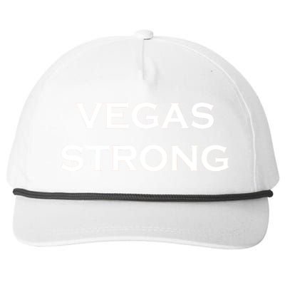 Vegas Strong Snapback Five-Panel Rope Hat