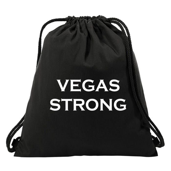 Vegas Strong Drawstring Bag