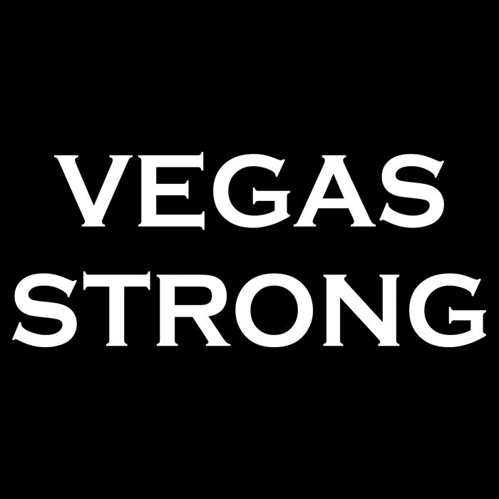Vegas Strong Drawstring Bag