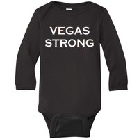 Vegas Strong Baby Long Sleeve Bodysuit