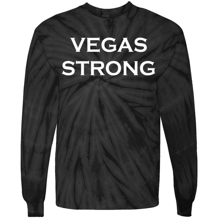 Vegas Strong Tie-Dye Long Sleeve Shirt