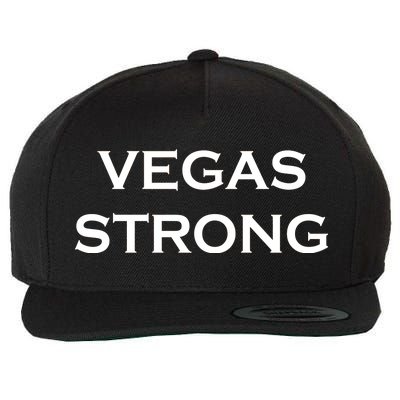 Vegas Strong Wool Snapback Cap