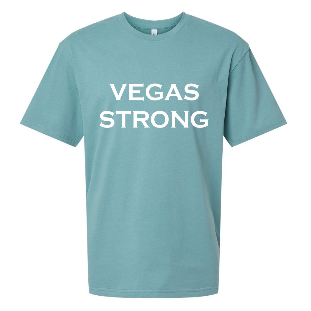 Vegas Strong Sueded Cloud Jersey T-Shirt