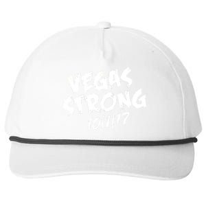 Vegas Strong 10-1-17 Snapback Five-Panel Rope Hat