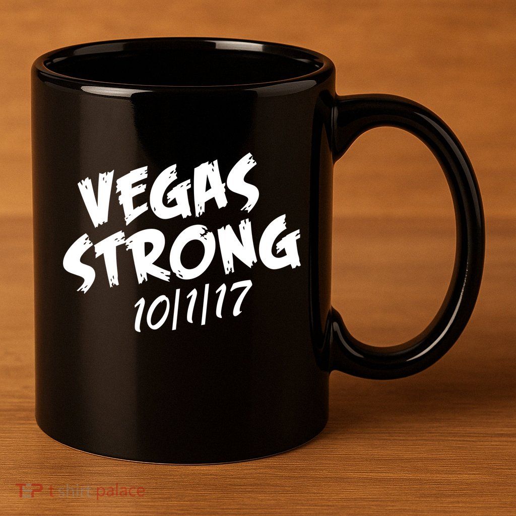 Vegas Strong 10-1-17 11oz C Handle Ceramic Mug