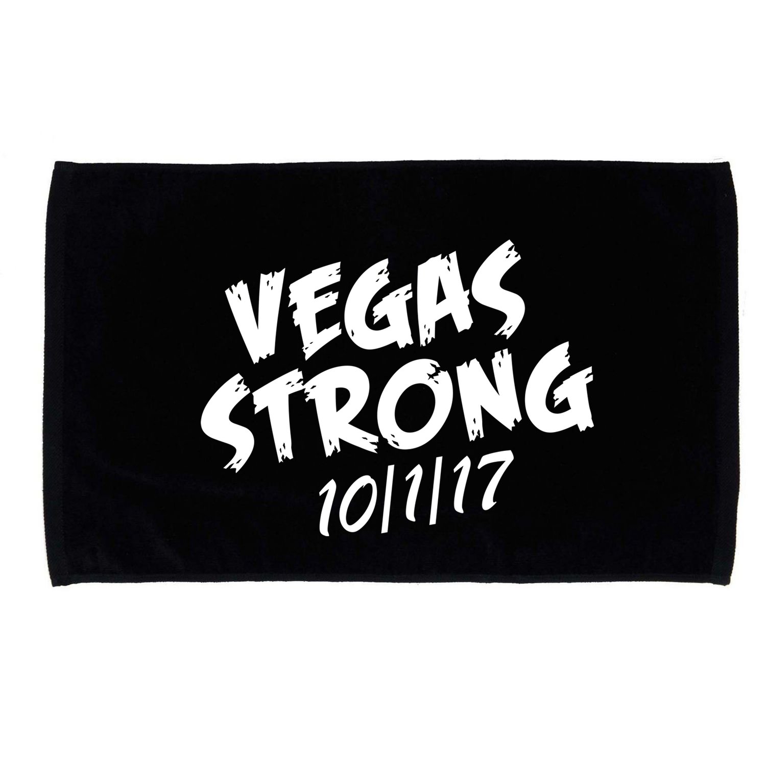 Vegas Strong 10-1-17 Microfiber Hand Towel