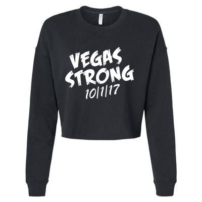 Vegas Strong 10-1-17 Cropped Pullover Crew