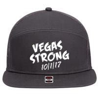 Vegas Strong 10-1-17 7 Panel Mesh Trucker Snapback Hat