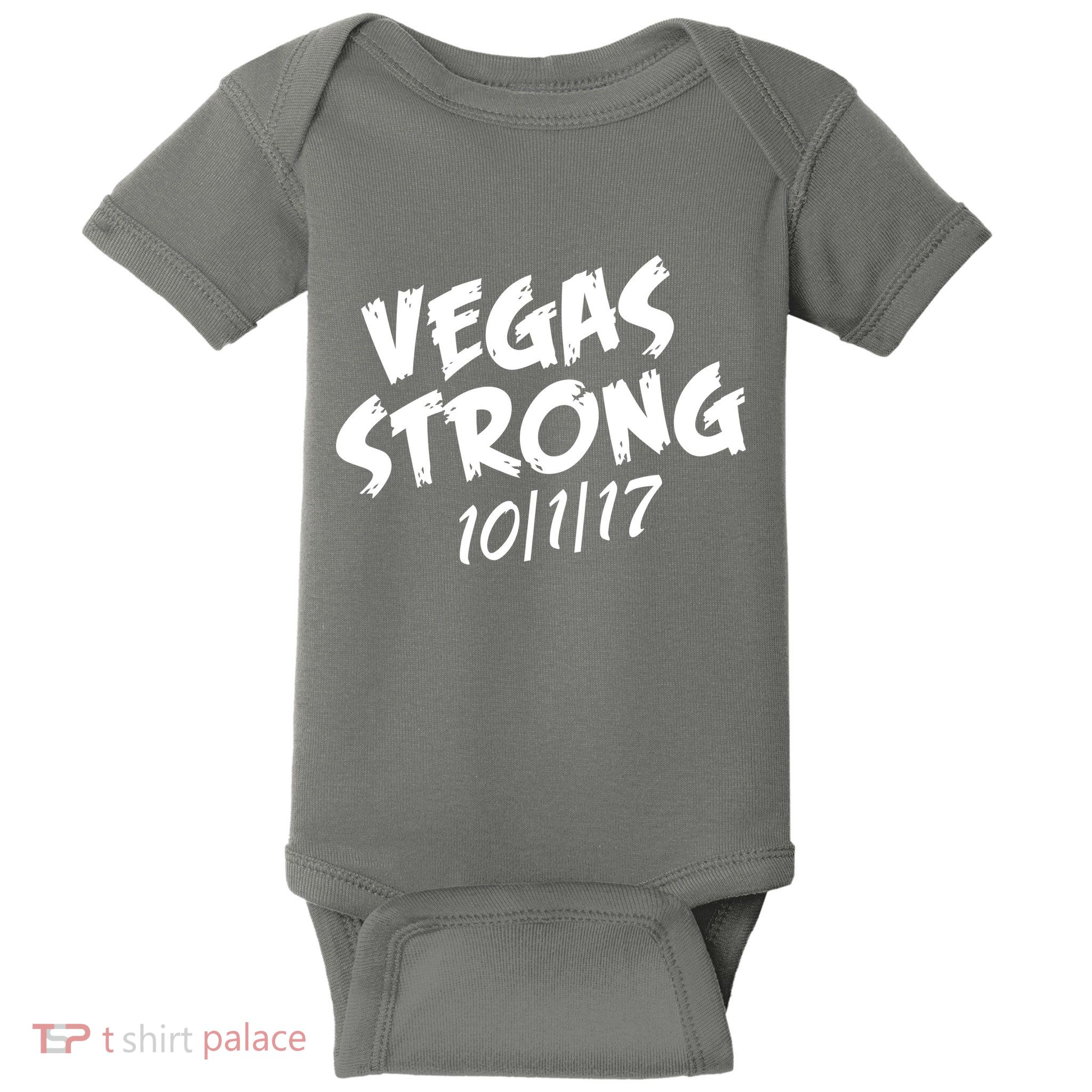Vegas Strong 10-1-17 Baby Bodysuit