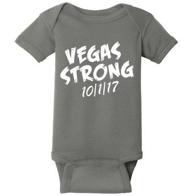 Vegas Strong 10-1-17 Baby Bodysuit