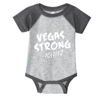 Vegas Strong 10-1-17 Infant Baby Jersey Bodysuit