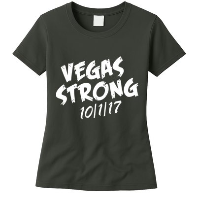 Vegas Strong 10-1-17 Womens T-Shirt