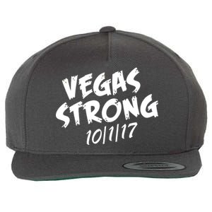 Vegas Strong 10-1-17 Wool Snapback Cap