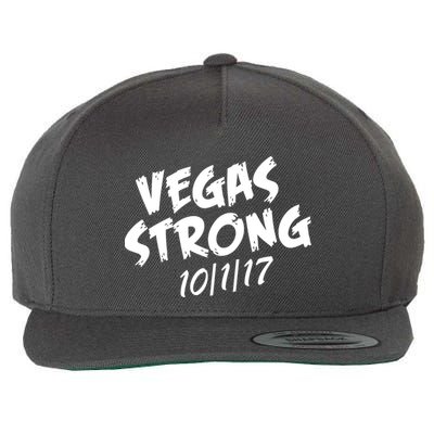 Vegas Strong 10-1-17 Wool Snapback Cap