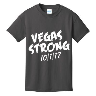 Vegas Strong 10-1-17 Kids T-Shirt