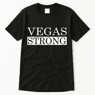 Vegas Strong Classy News Text Tall T-Shirt