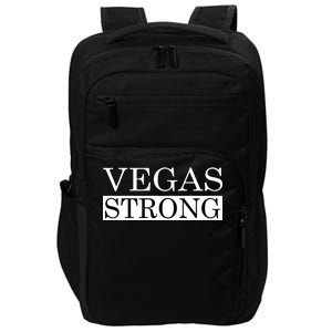 Vegas Strong Classy News Text Impact Tech Backpack