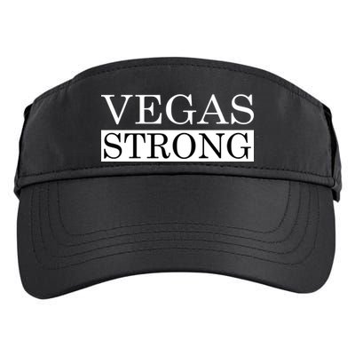 Vegas Strong Classy News Text Adult Drive Performance Visor