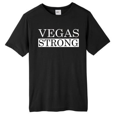 Vegas Strong Classy News Text Tall Fusion ChromaSoft Performance T-Shirt