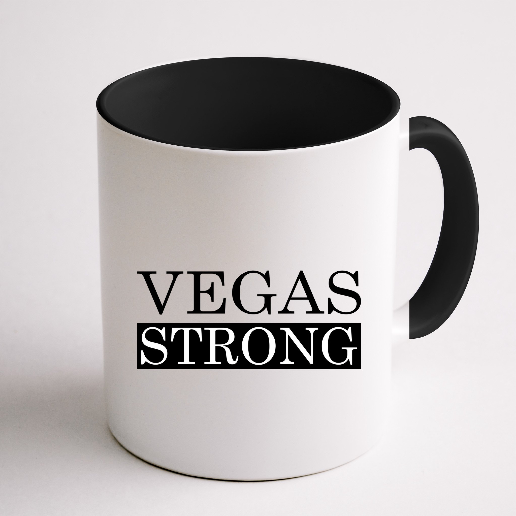 Vegas Strong Classy News Text Mug