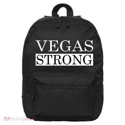 Vegas Strong Classy News Text 16 in Basic Backpack