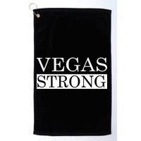 Vegas Strong Classy News Text Golf Towel