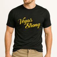 Vegas Strong Gold Script Performance Shirt