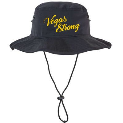 Vegas Strong Gold Script Bucket Hat