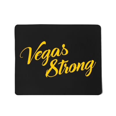 Vegas Strong Gold Script Mousepad