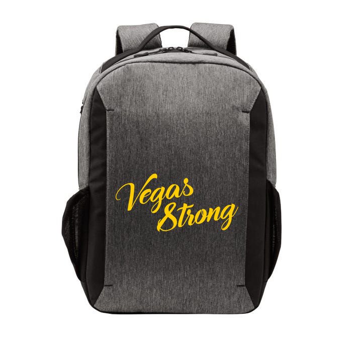 Vegas Strong Gold Script Vector Backpack