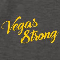 Vegas Strong Gold Script Vector Backpack