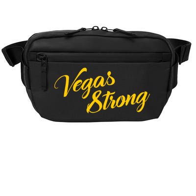 Vegas Strong Gold Script Crossbody Pack