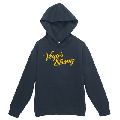 Vegas Strong Gold Script Urban Pullover Hoodie