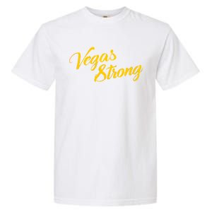 Vegas Strong Gold Script Garment-Dyed Heavyweight T-Shirt