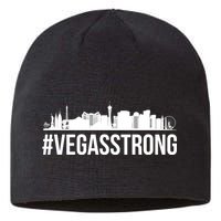 Vegas Strong Hastag #vegasstrong Skyline Sustainable Beanie