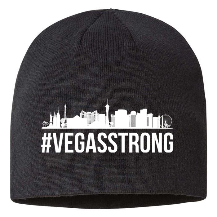 Vegas Strong Hastag #vegasstrong Skyline Sustainable Beanie