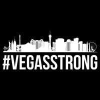 Vegas Strong Hastag #vegasstrong Skyline Toddler T-Shirt