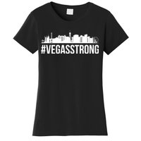 Vegas Strong Hastag #vegasstrong Skyline Women's T-Shirt